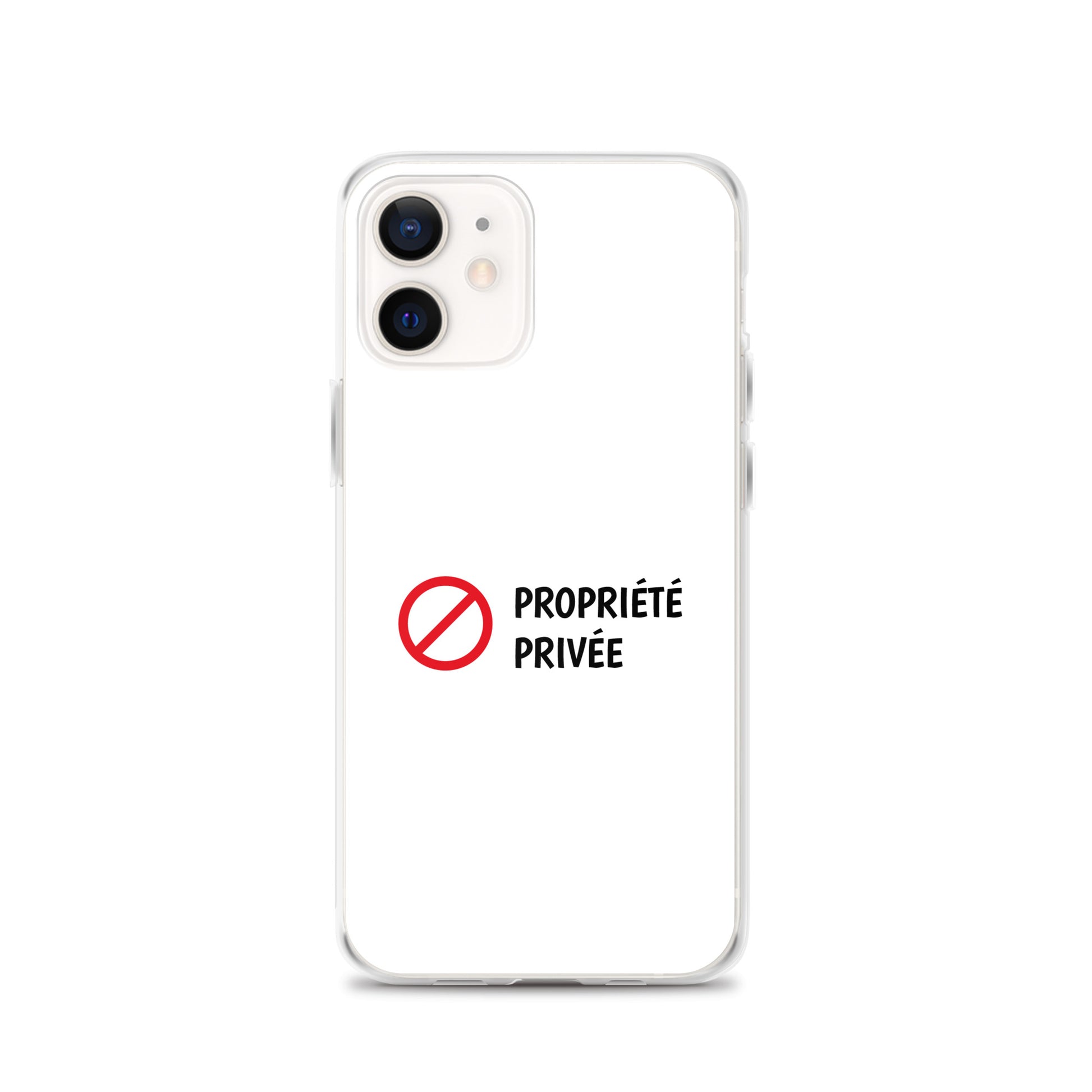 Coque iPhone Propriété privée - Sedurro