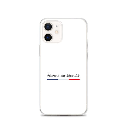 Coque iPhone Jeanne au secours - Sedurro