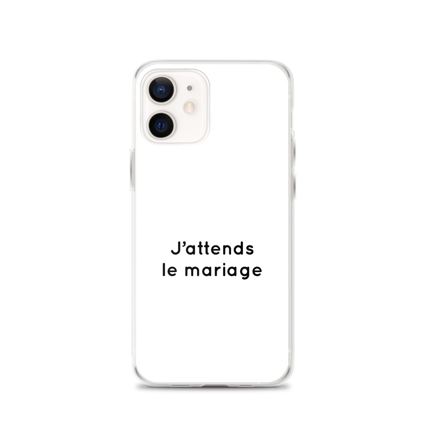 Coque iPhone J'attends le mariage - Sedurro