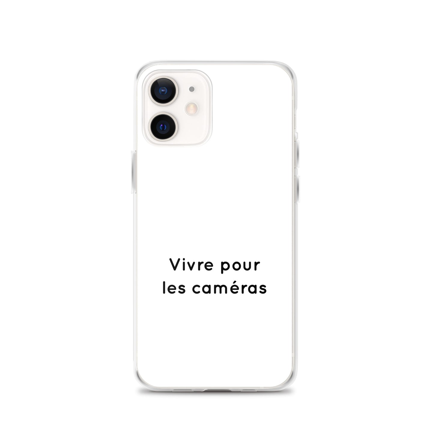 Coque iPhone Vivre pour les caméras - Sedurro