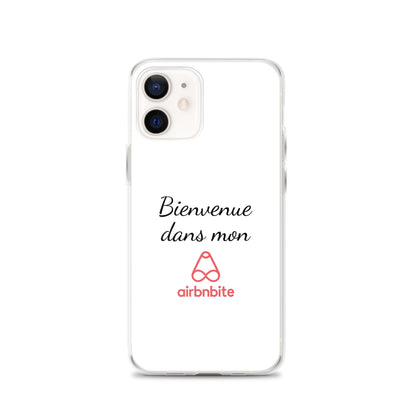 Coque iPhone Bienvenue dans mon airbnbite - Sedurro