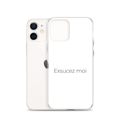 Coque iPhone Exsucez moi - Sedurro