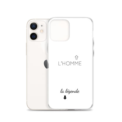 Coque iPhone L'homme et la légende - Sedurro