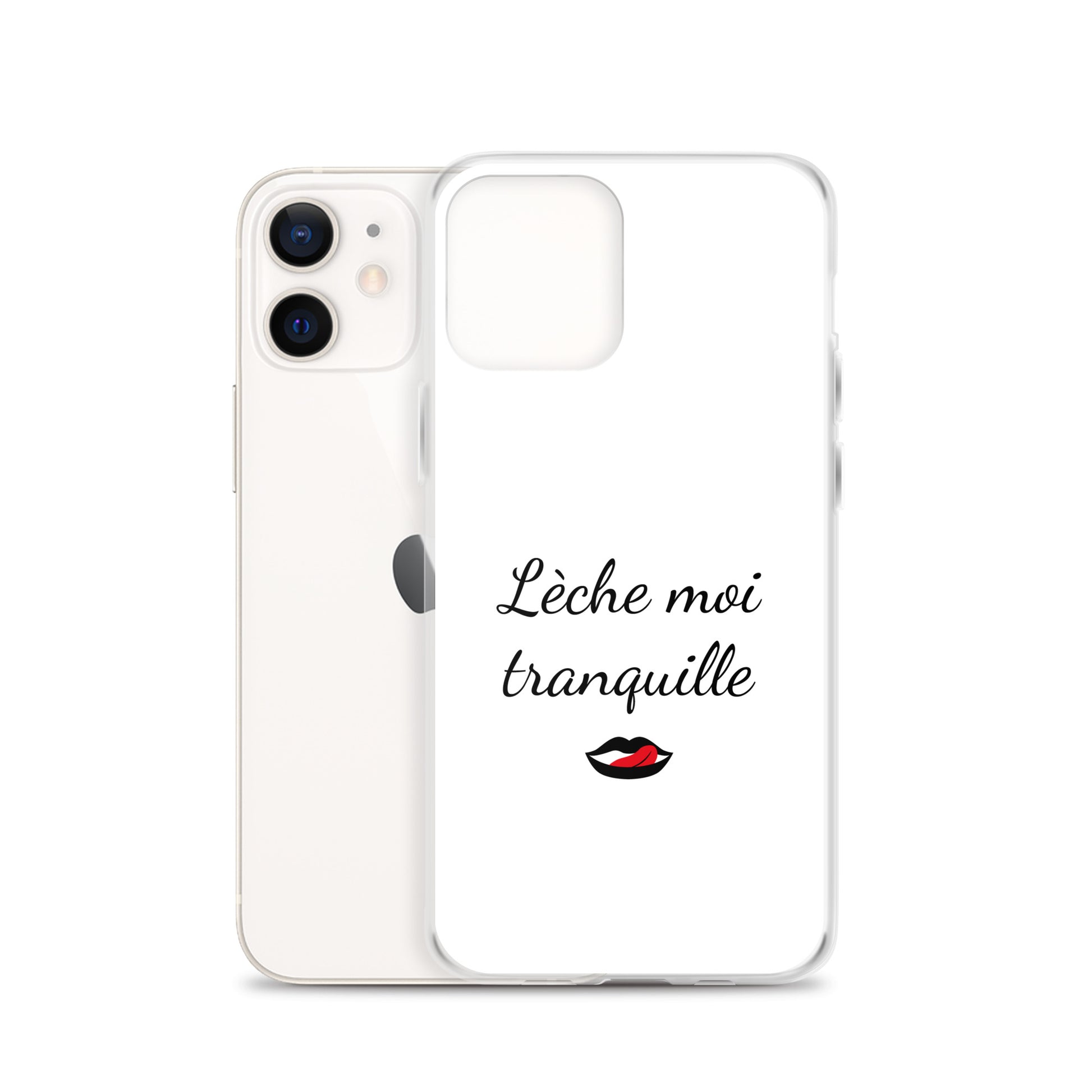 Coque iPhone Lèche moi tranquille - Sedurro