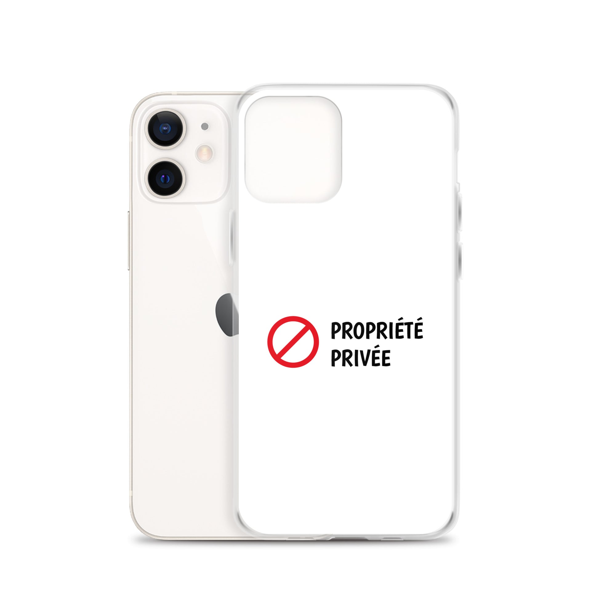 Coque iPhone Propriété privée - Sedurro