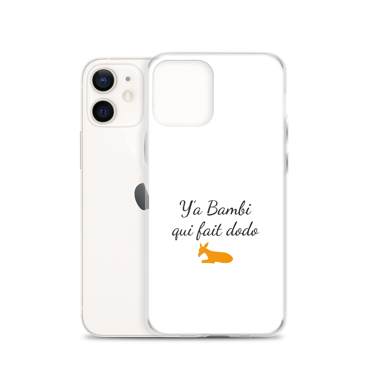 Coque iPhone Y'a bambi qui fait dodo - Sedurro