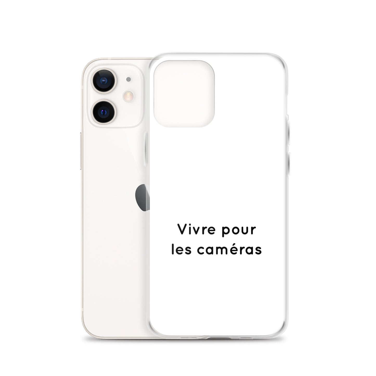 Coque iPhone Vivre pour les caméras - Sedurro