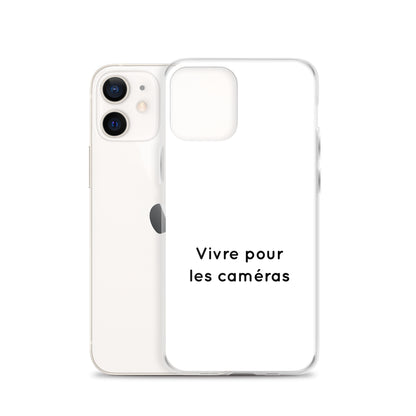 Coque iPhone Vivre pour les caméras - Sedurro