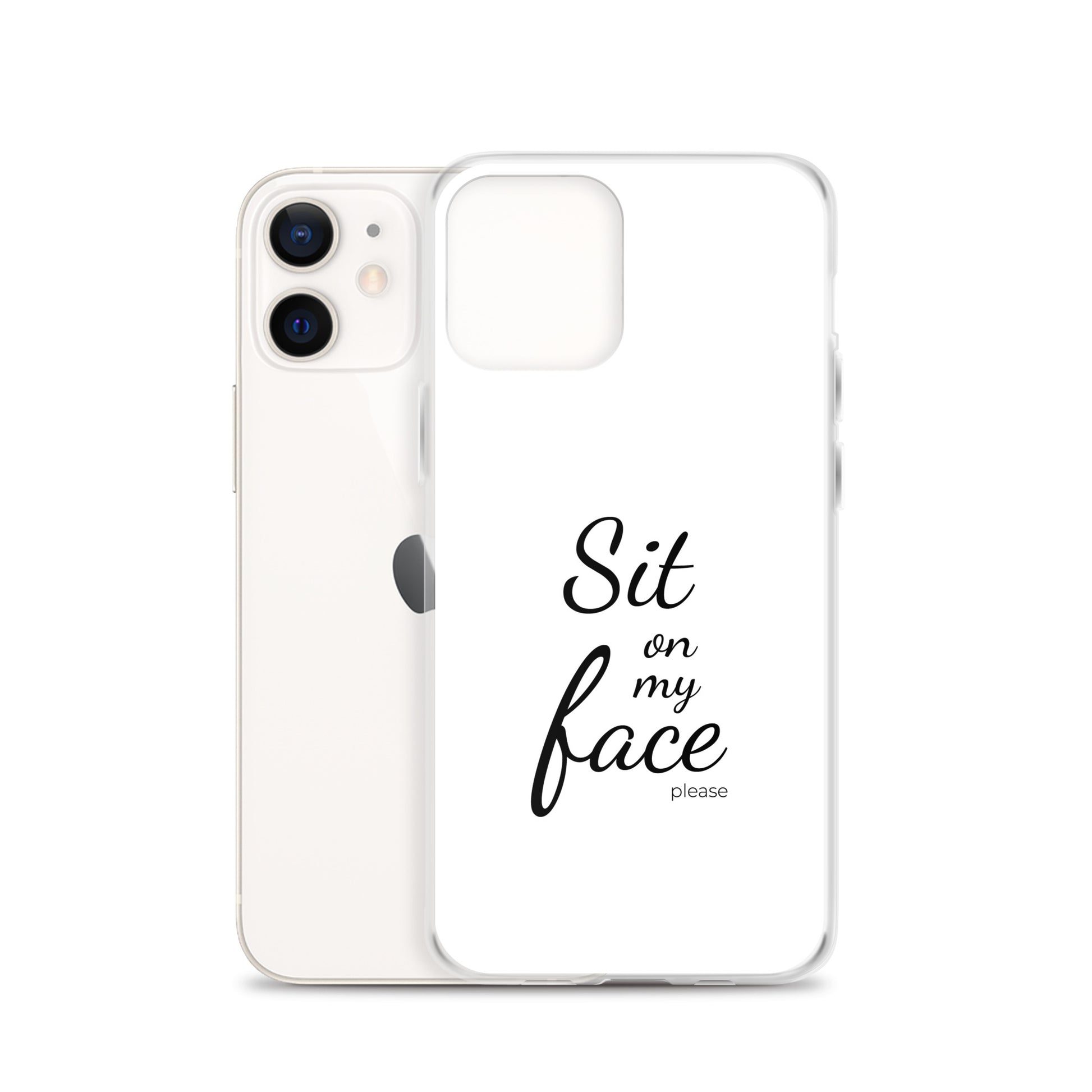 Coque iPhone Sit on my face please - Sedurro