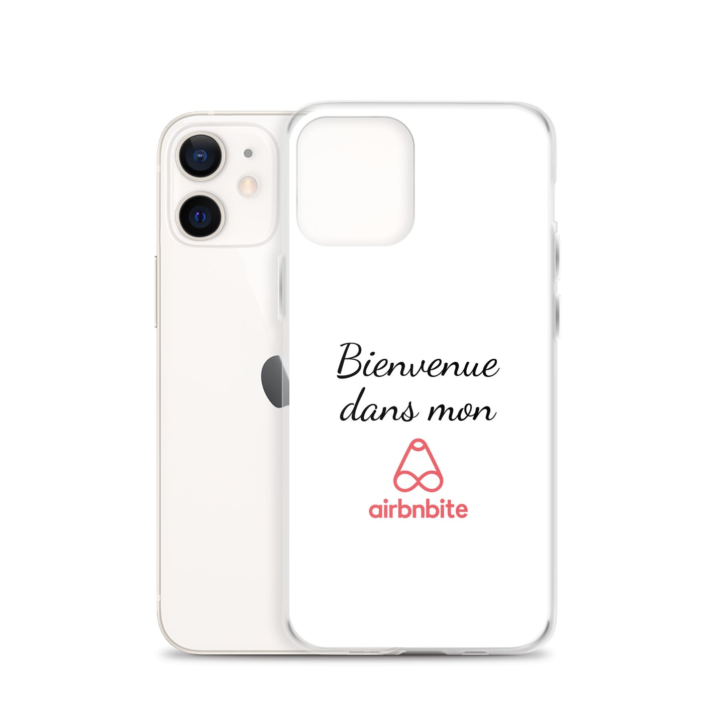 Coque iPhone Bienvenue dans mon airbnbite - Sedurro