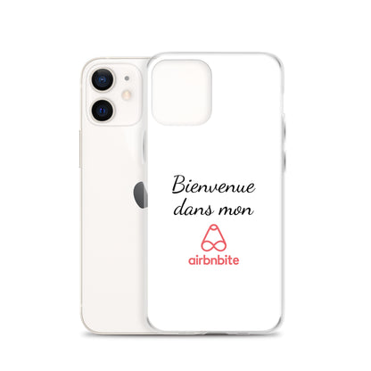 Coque iPhone Bienvenue dans mon airbnbite - Sedurro