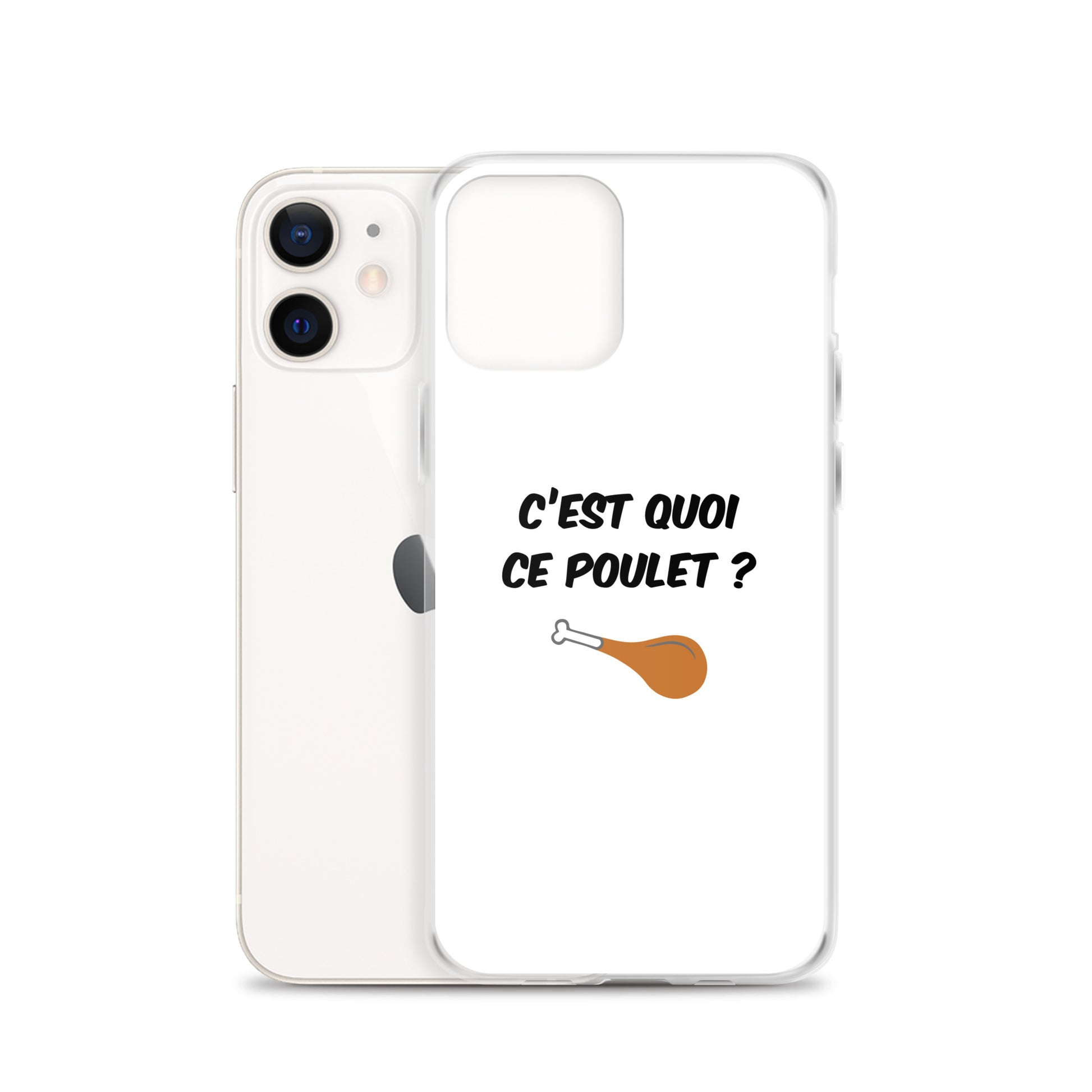 Coque iPhone C'est quoi ce poulet - Sedurro