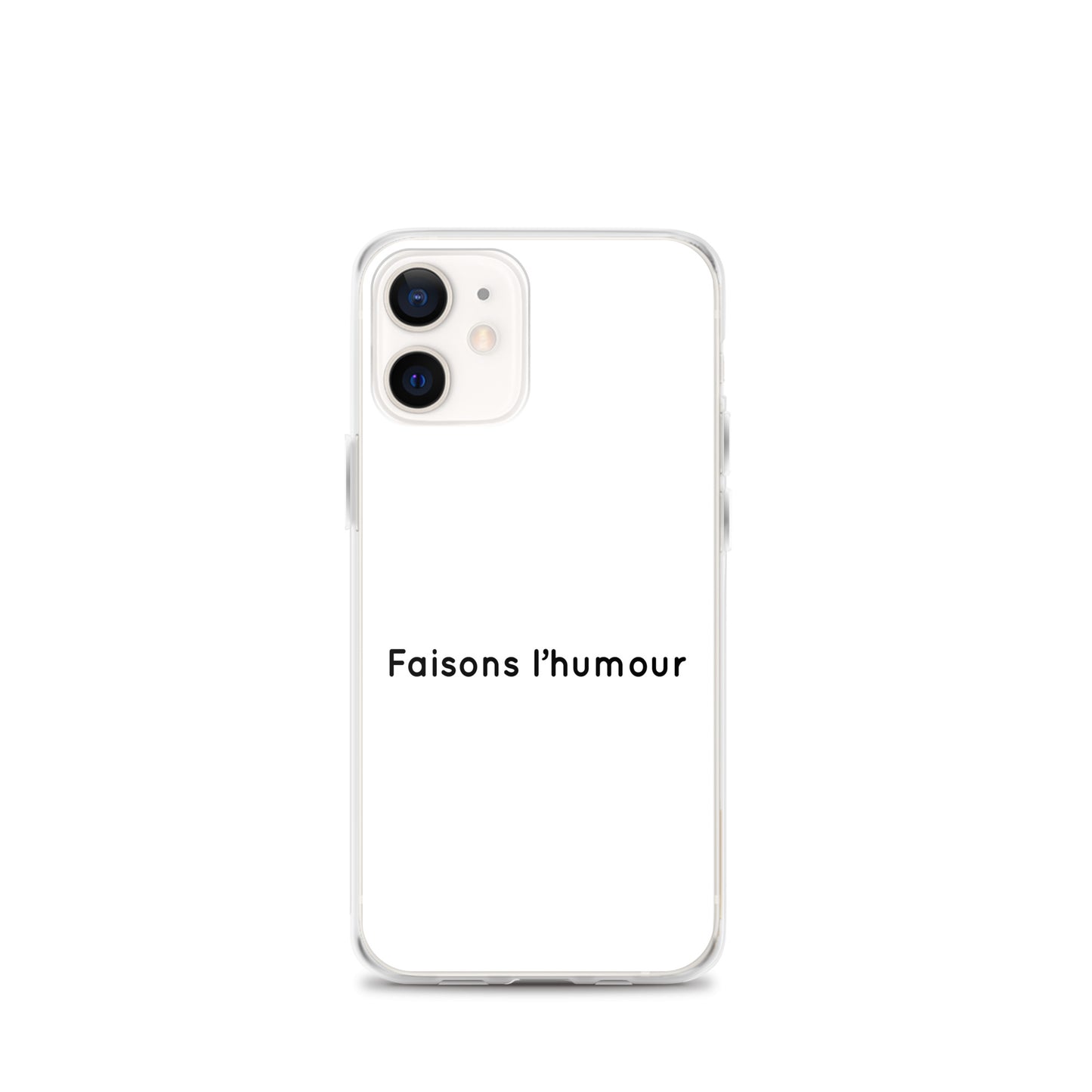 Coque iPhone Faisons l'humour Sedurro