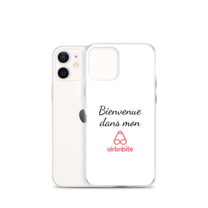 Coque iPhone Bienvenue dans mon airbnbite - Sedurro