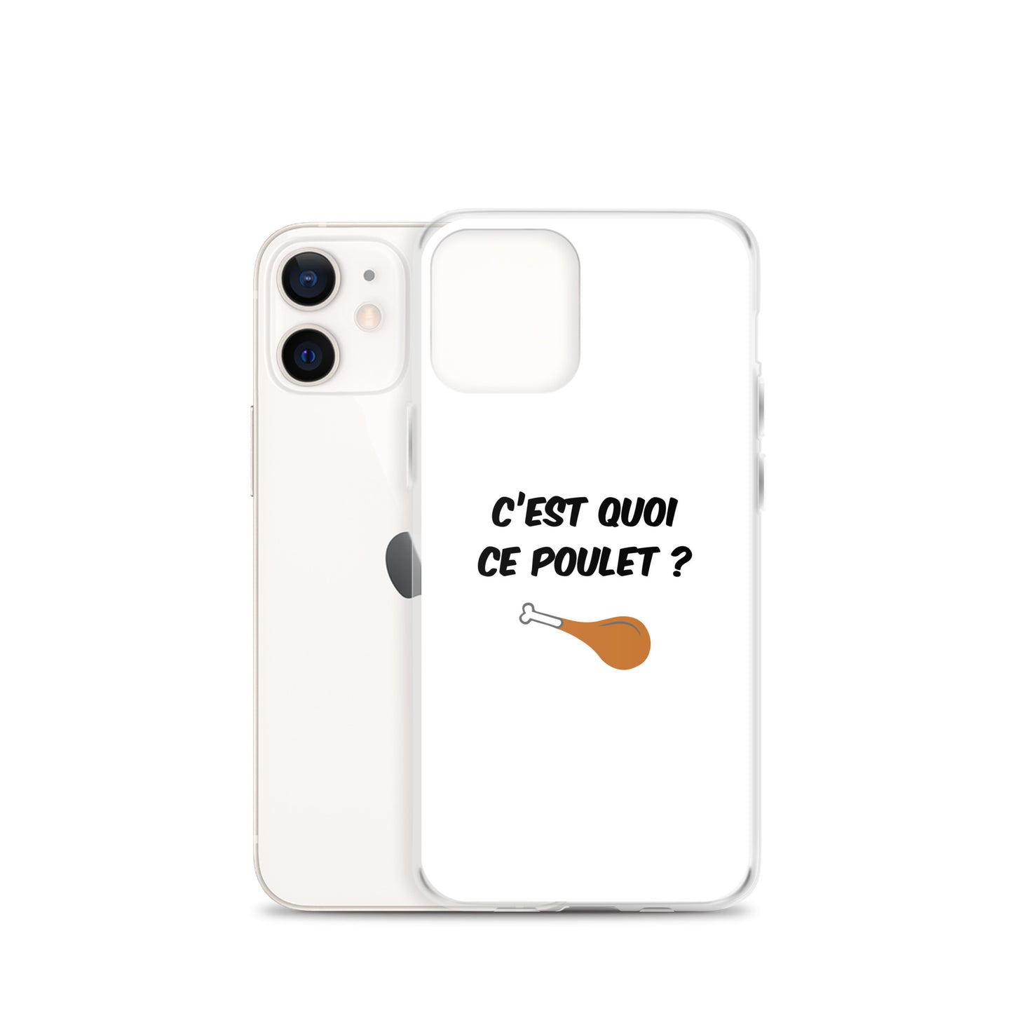 Coque iPhone C'est quoi ce poulet - Sedurro