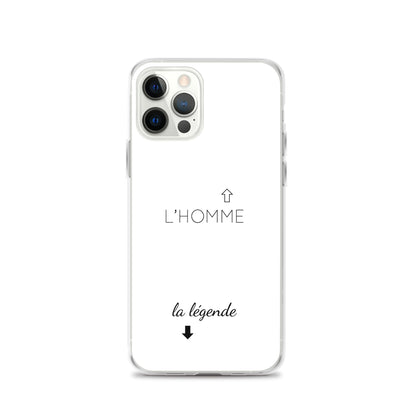 Coque iPhone L'homme et la légende - Sedurro