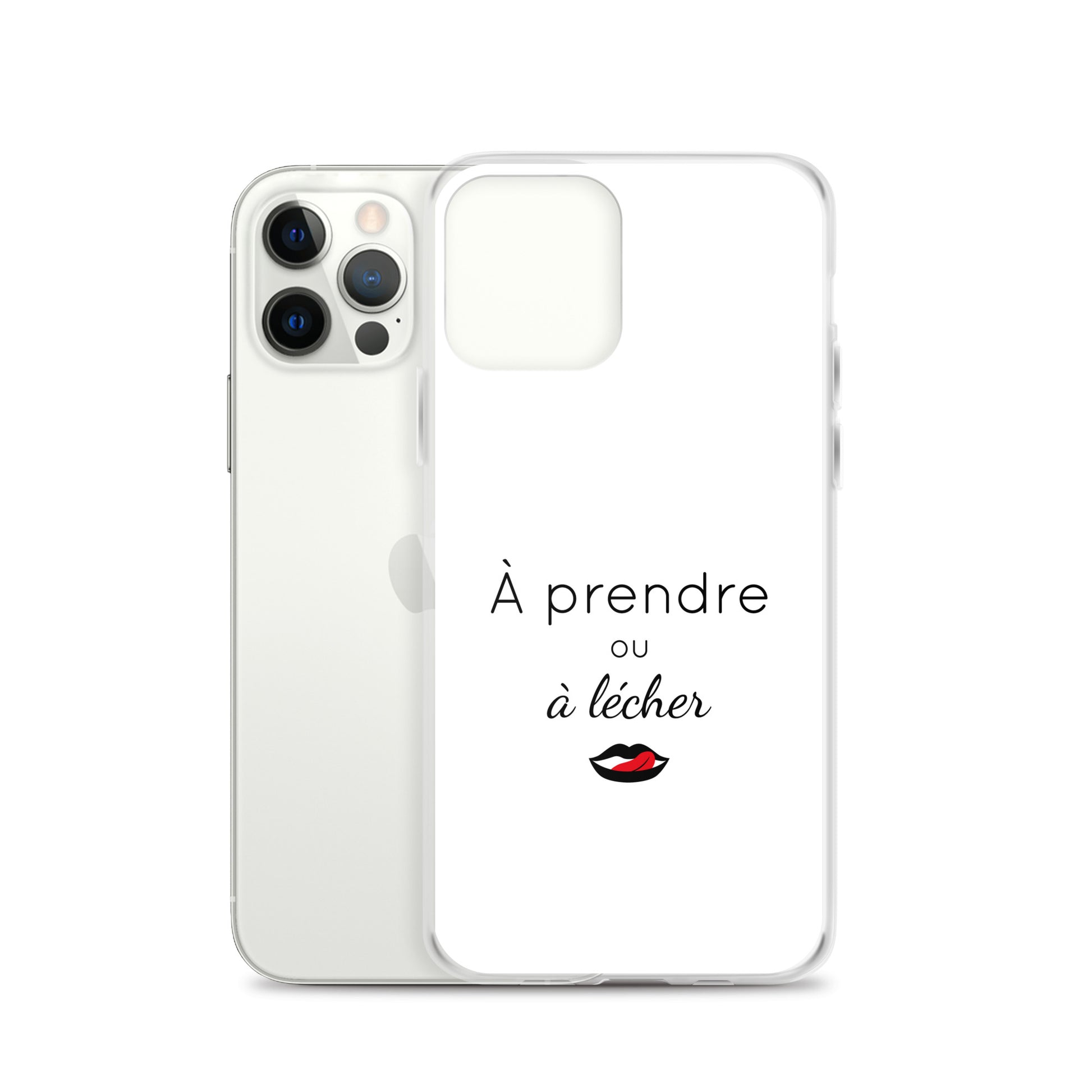 Coque iPhone À prendre ou à lécher - Sedurro