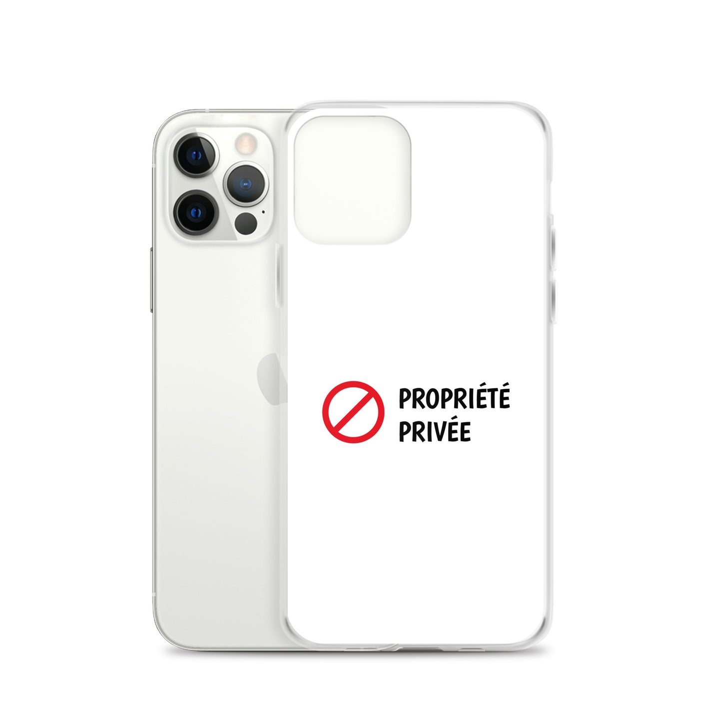 Coque iPhone Propriété privée - Sedurro