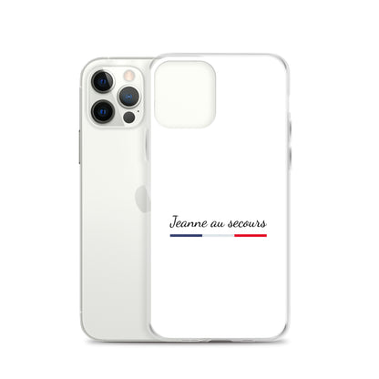 Coque iPhone Jeanne au secours - Sedurro