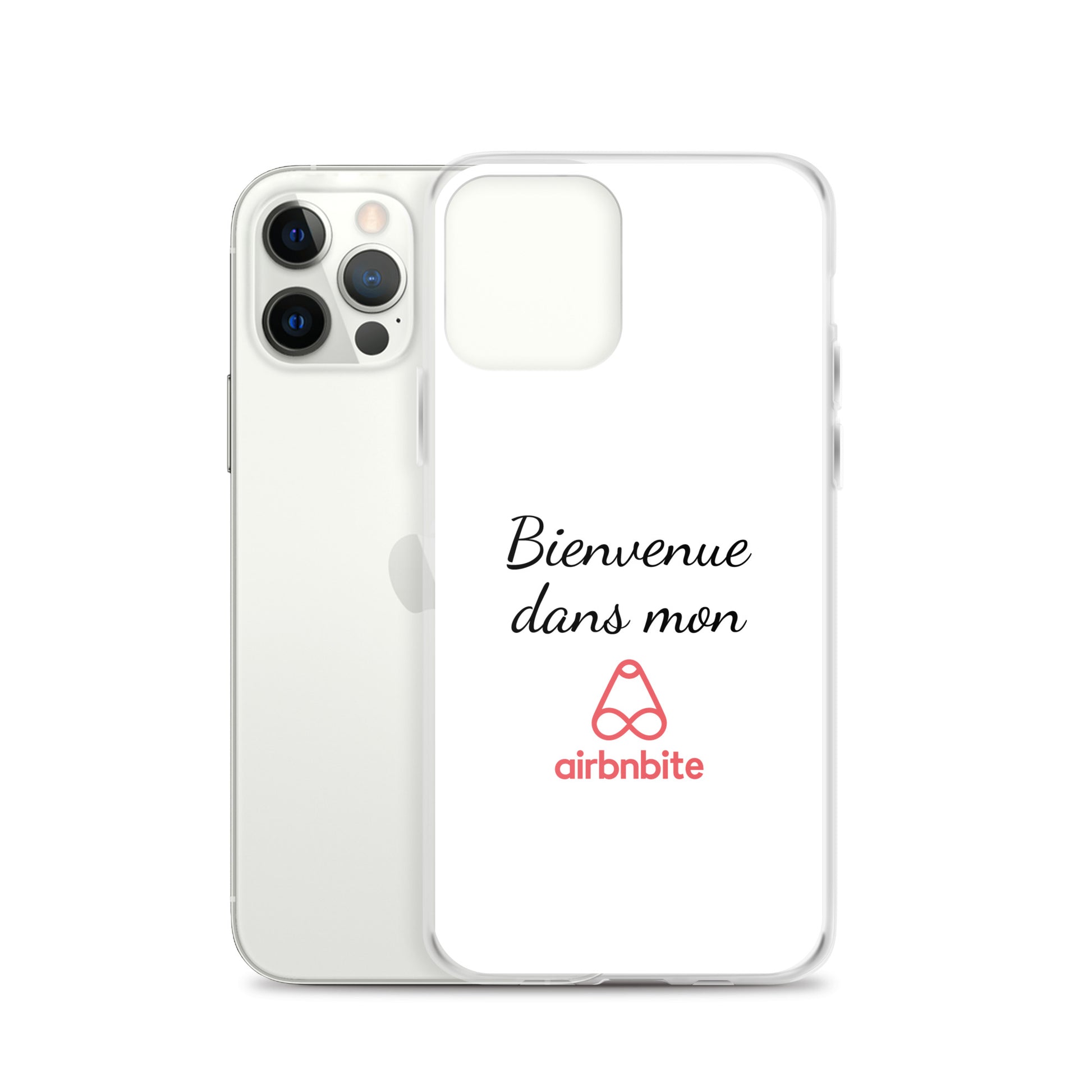 Coque iPhone Bienvenue dans mon airbnbite - Sedurro