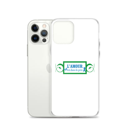 Coque iPhone L'amour est dans le prix - Sedurro