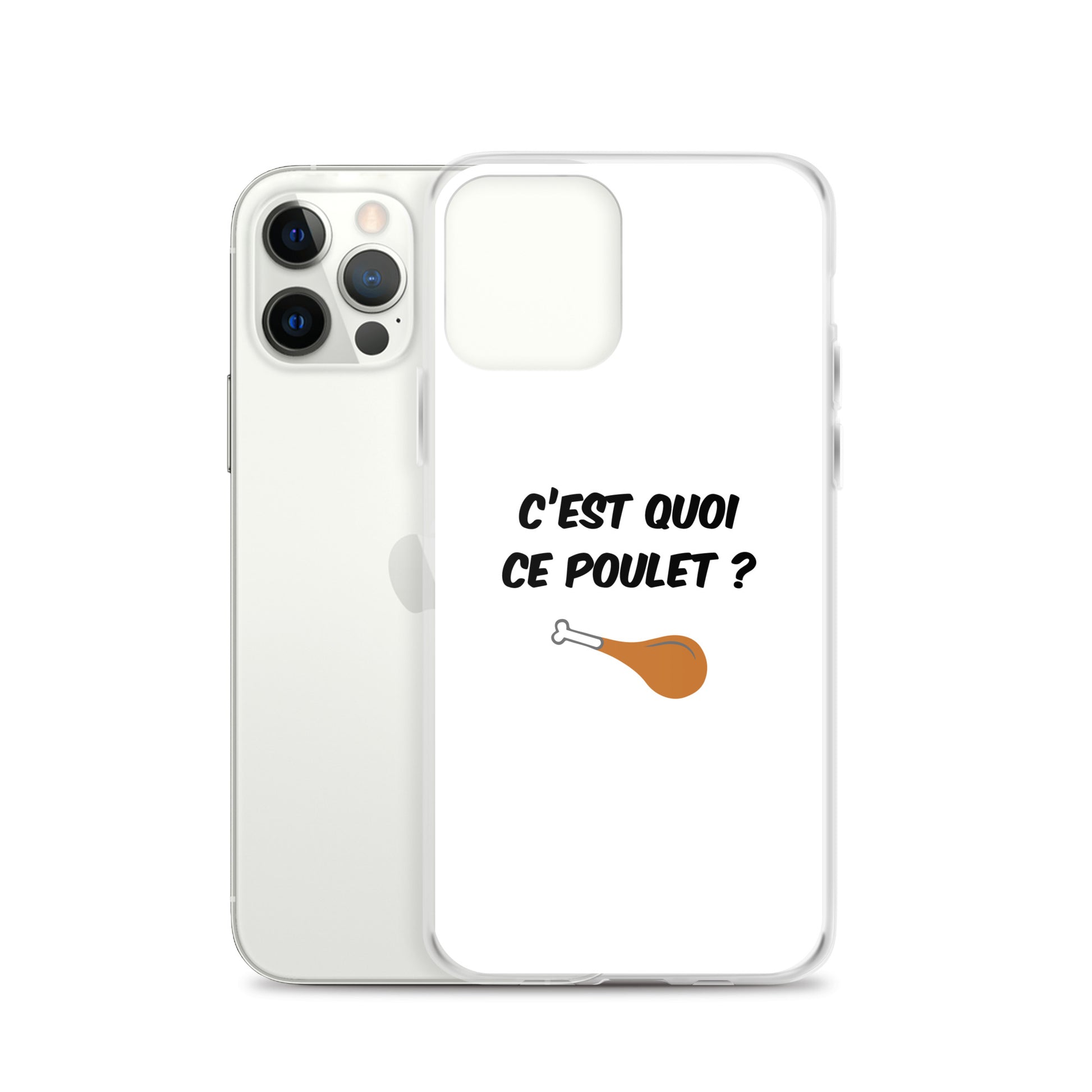 Coque iPhone C'est quoi ce poulet - Sedurro