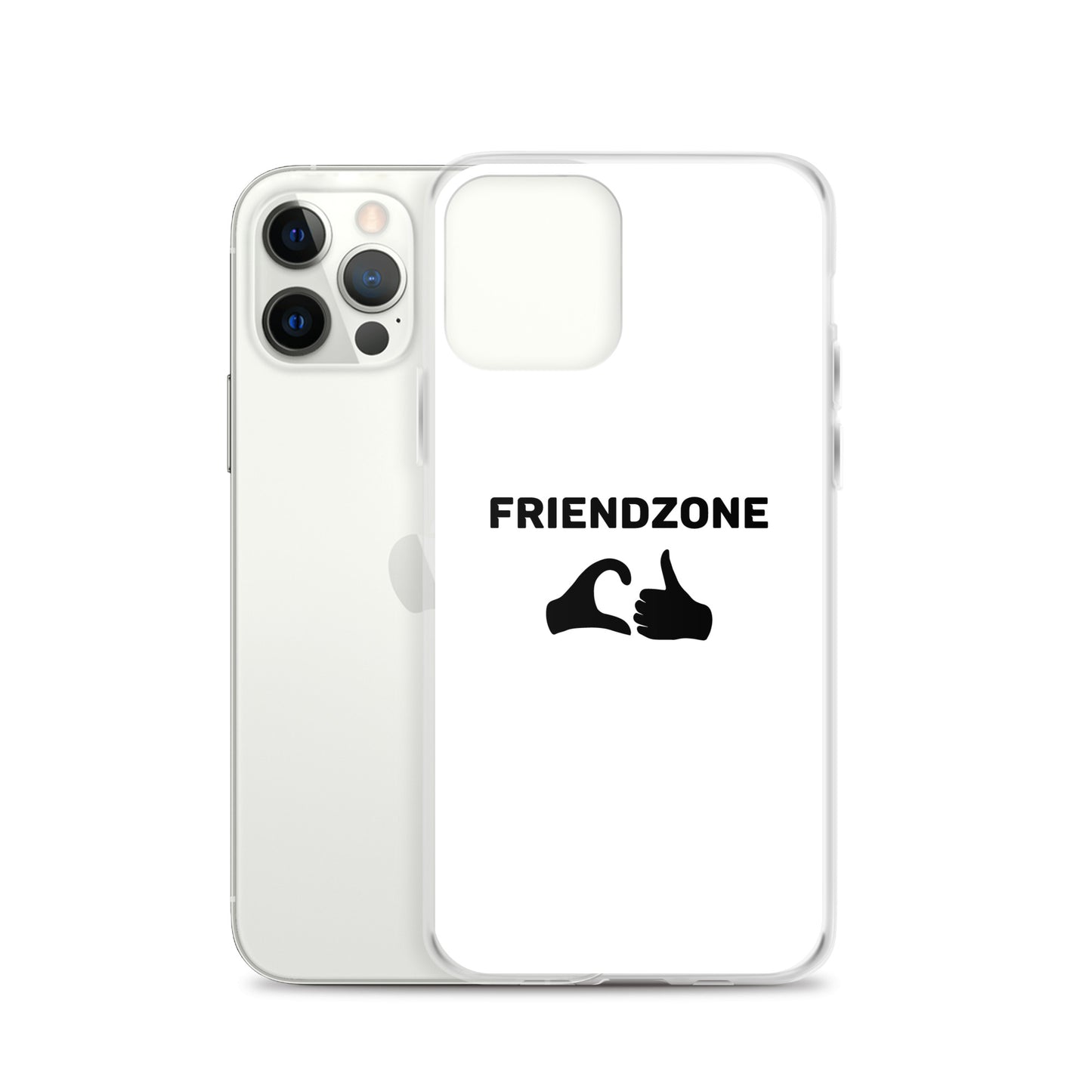 Coque iPhone Friendzone cœur pouce - Sedurro