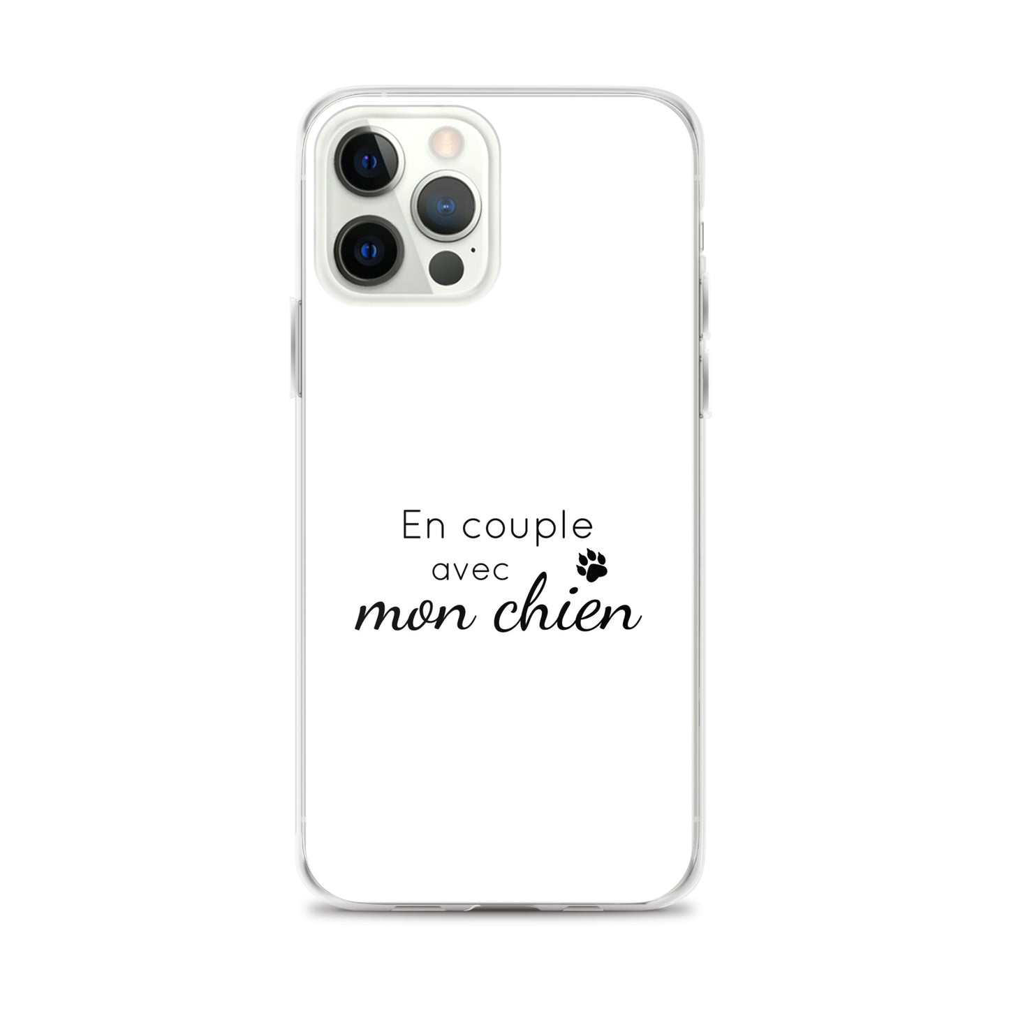 Coque iPhone En couple avec mon chien - Sedurro