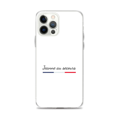 Coque iPhone Jeanne au secours - Sedurro