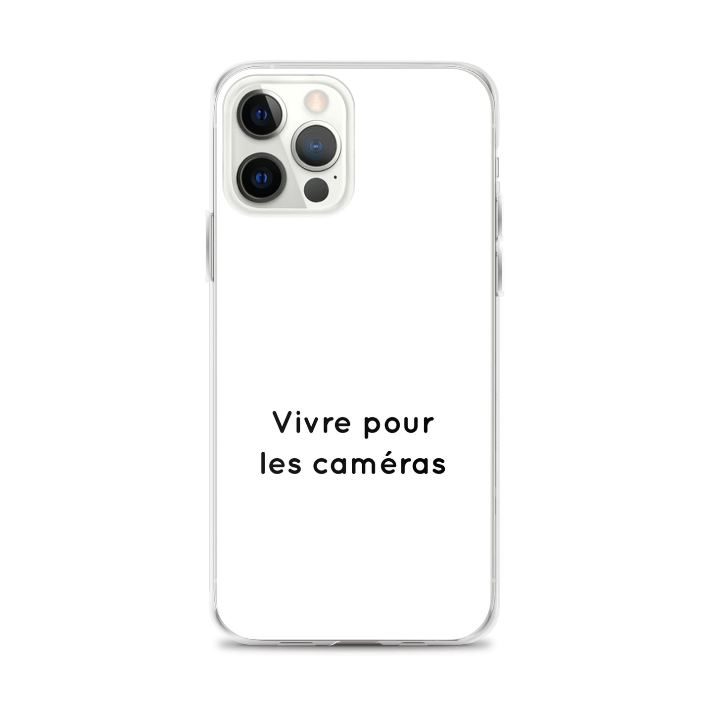 Coque iPhone Vivre pour les caméras - Sedurro