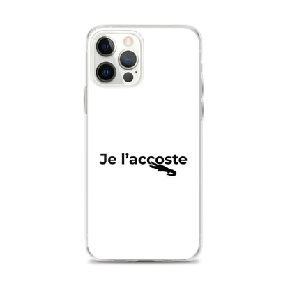 Coque iPhone Je l'accoste - Sedurro