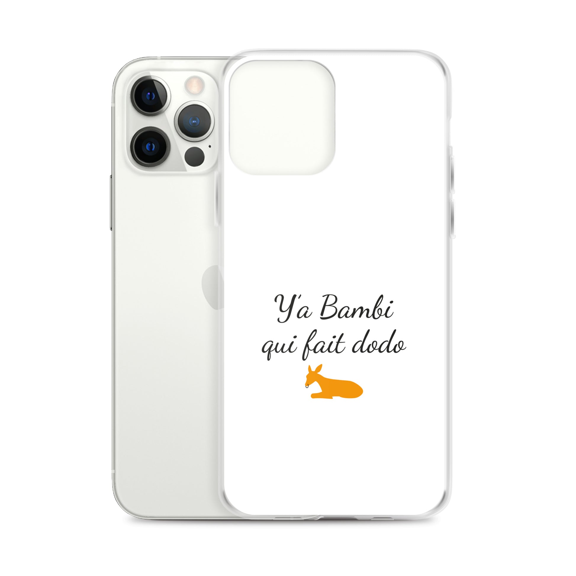 Coque iPhone Y'a bambi qui fait dodo - Sedurro