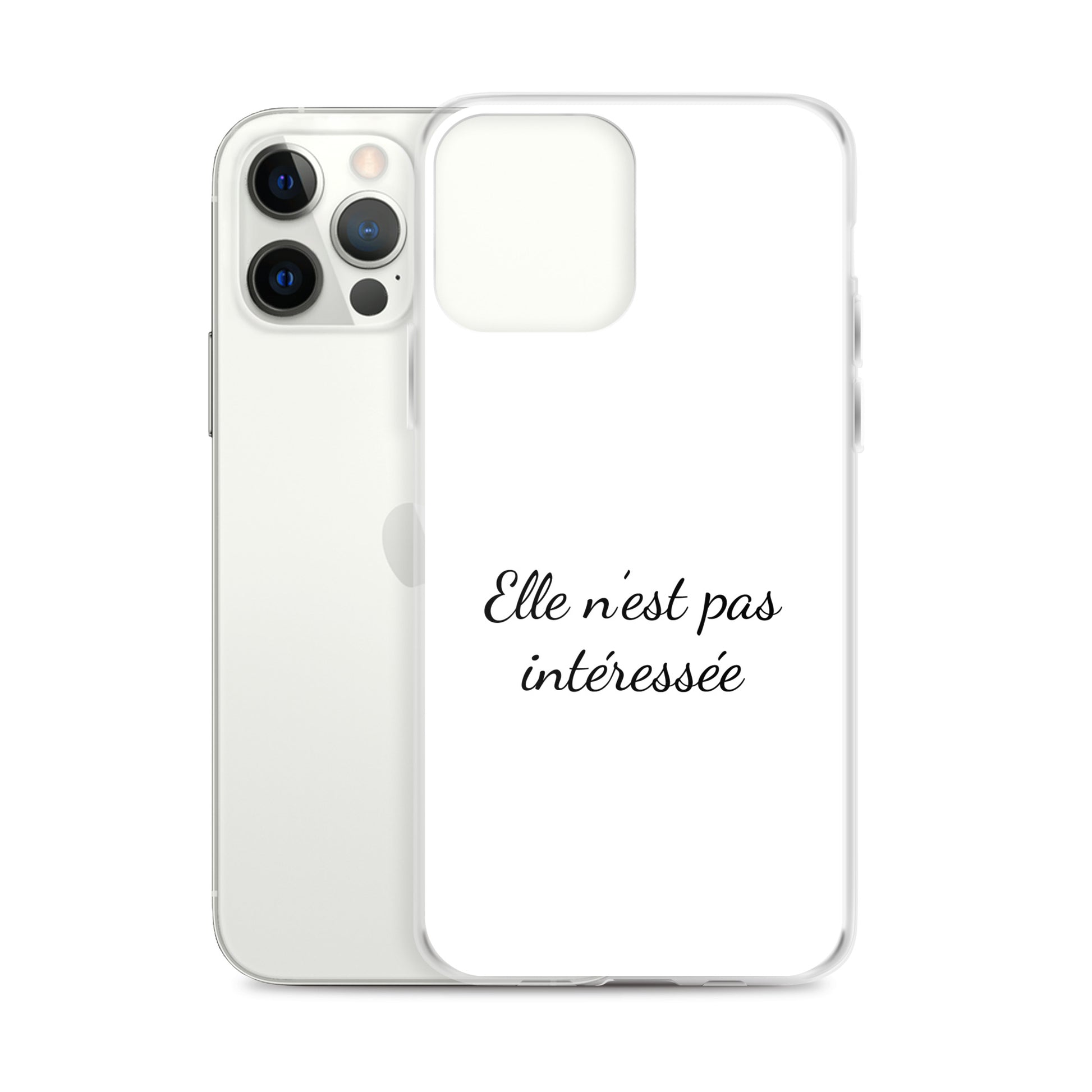 Coque iPhone Elle n'est pas intéressée Sedurro