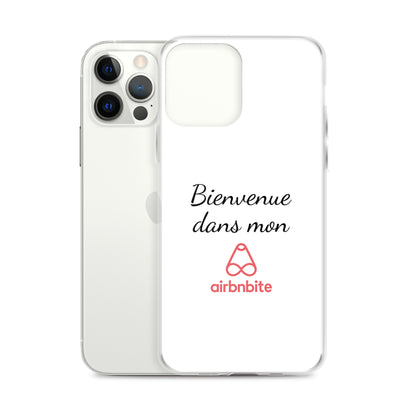 Coque iPhone Bienvenue dans mon airbnbite - Sedurro