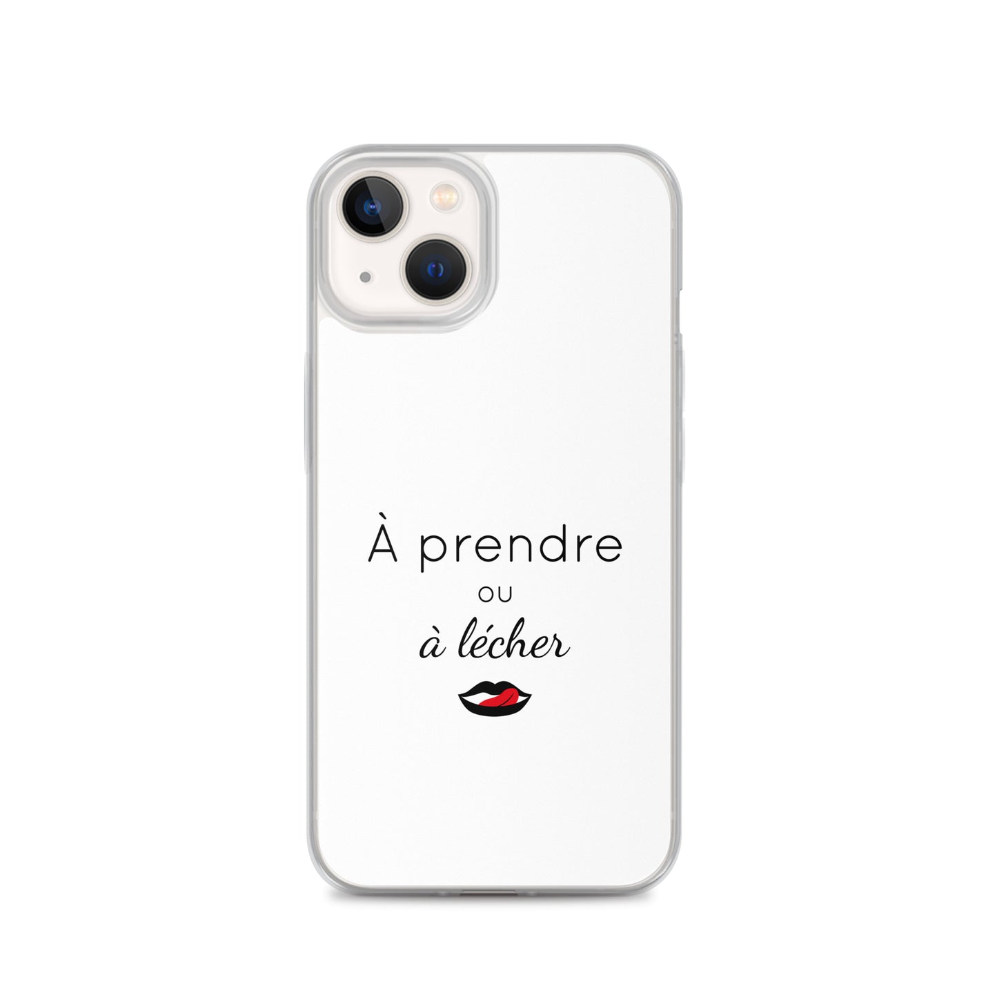 Coque iPhone À prendre ou à lécher - Sedurro