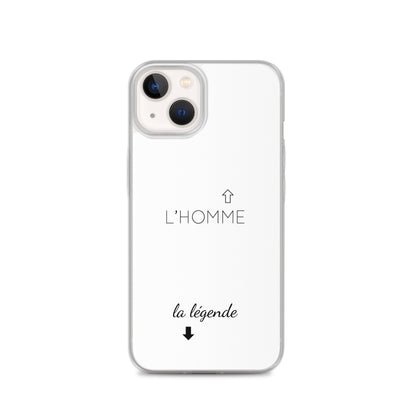 Coque iPhone L'homme et la légende - Sedurro