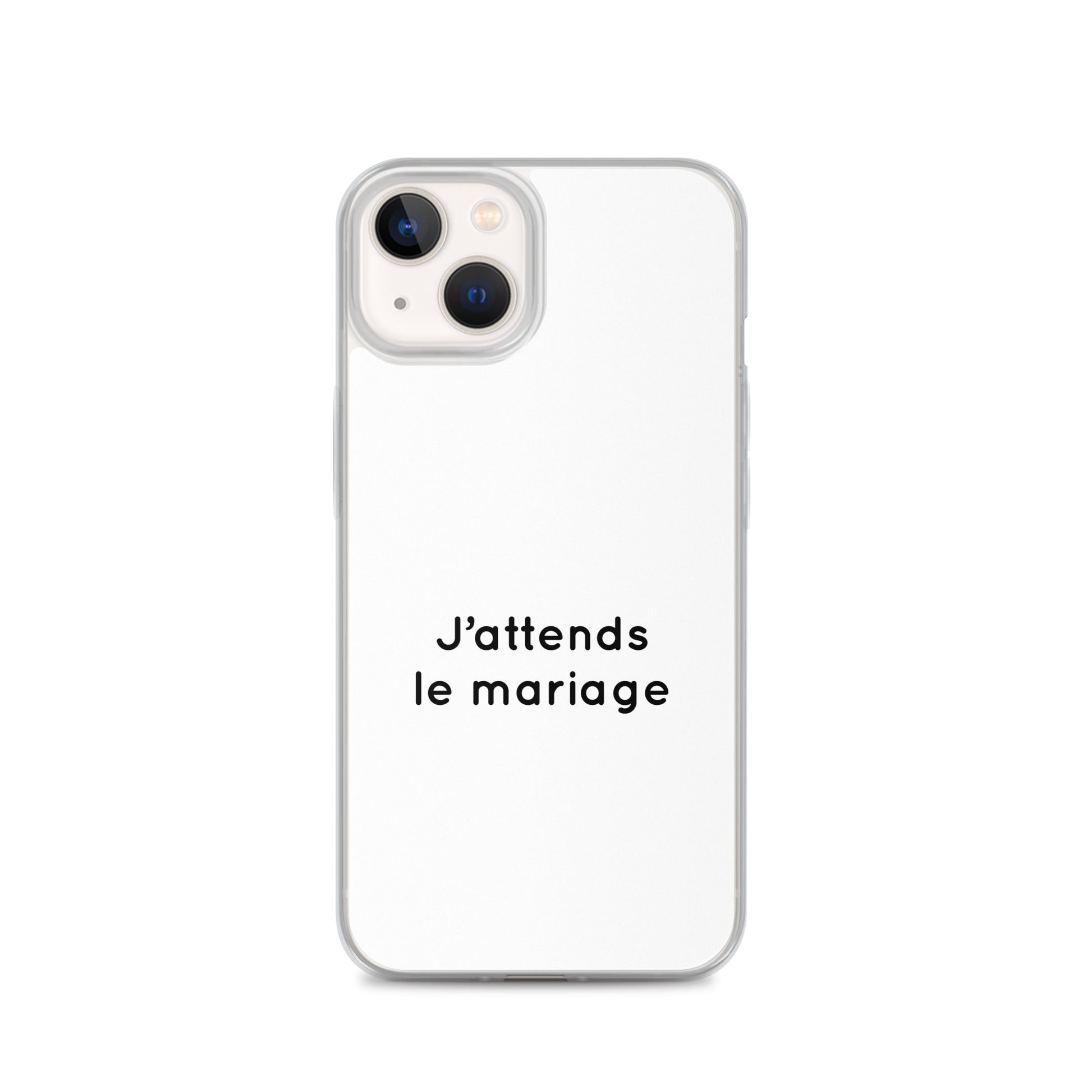 Coque iPhone J'attends le mariage - Sedurro