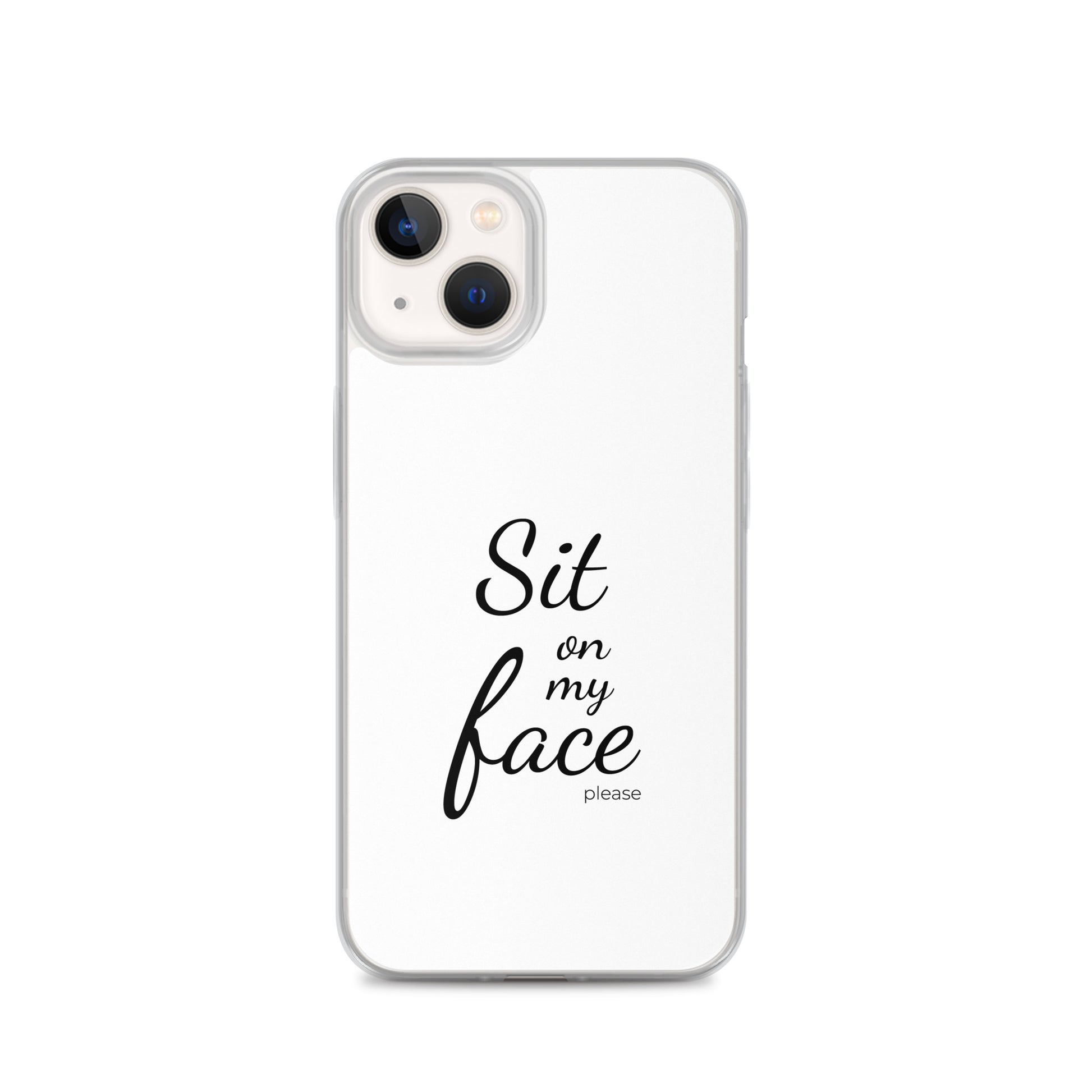 Coque iPhone Sit on my face please - Sedurro