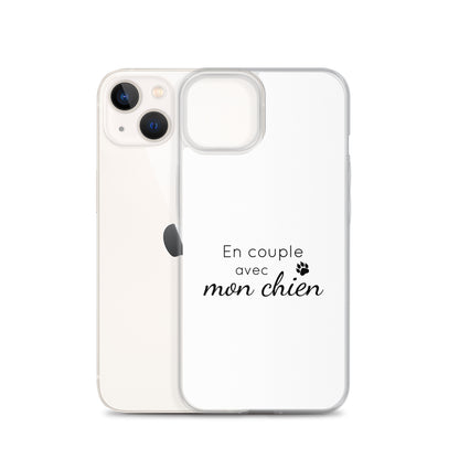 Coque iPhone En couple avec mon chien - Sedurro