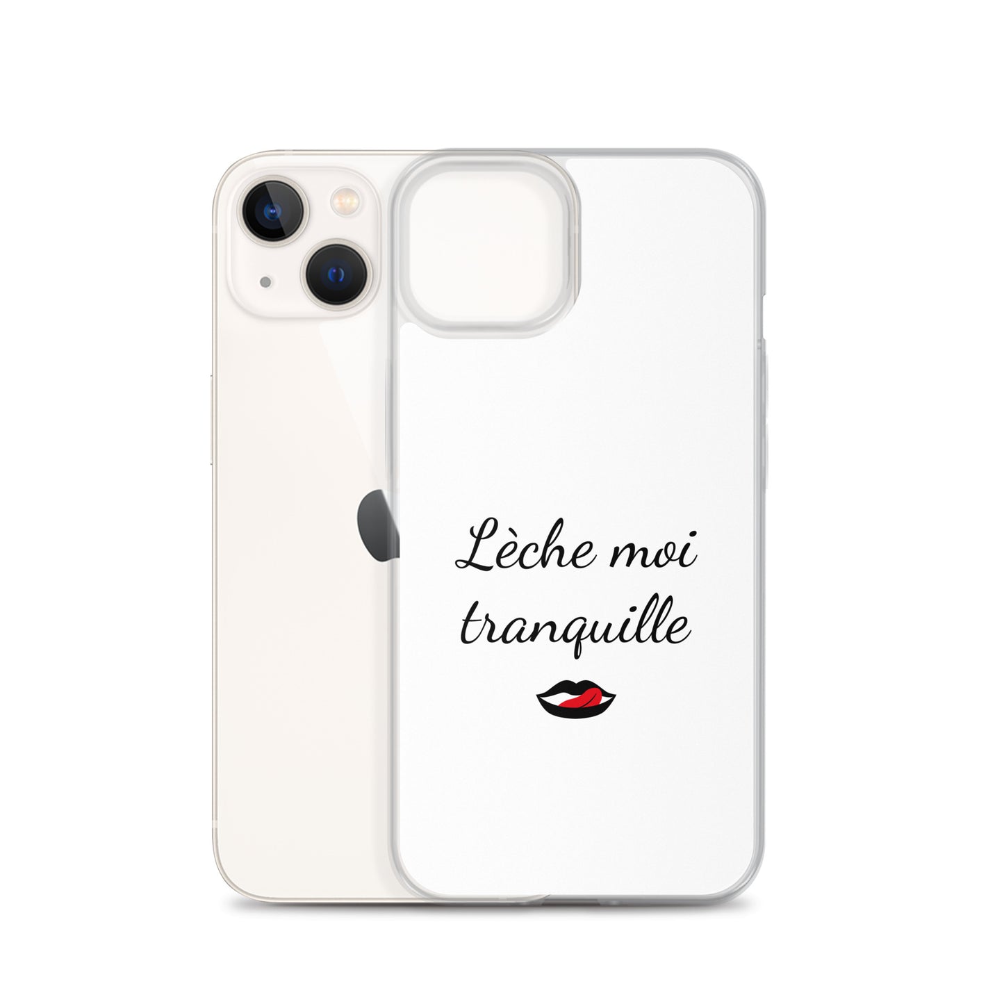 Coque iPhone Lèche moi tranquille - Sedurro