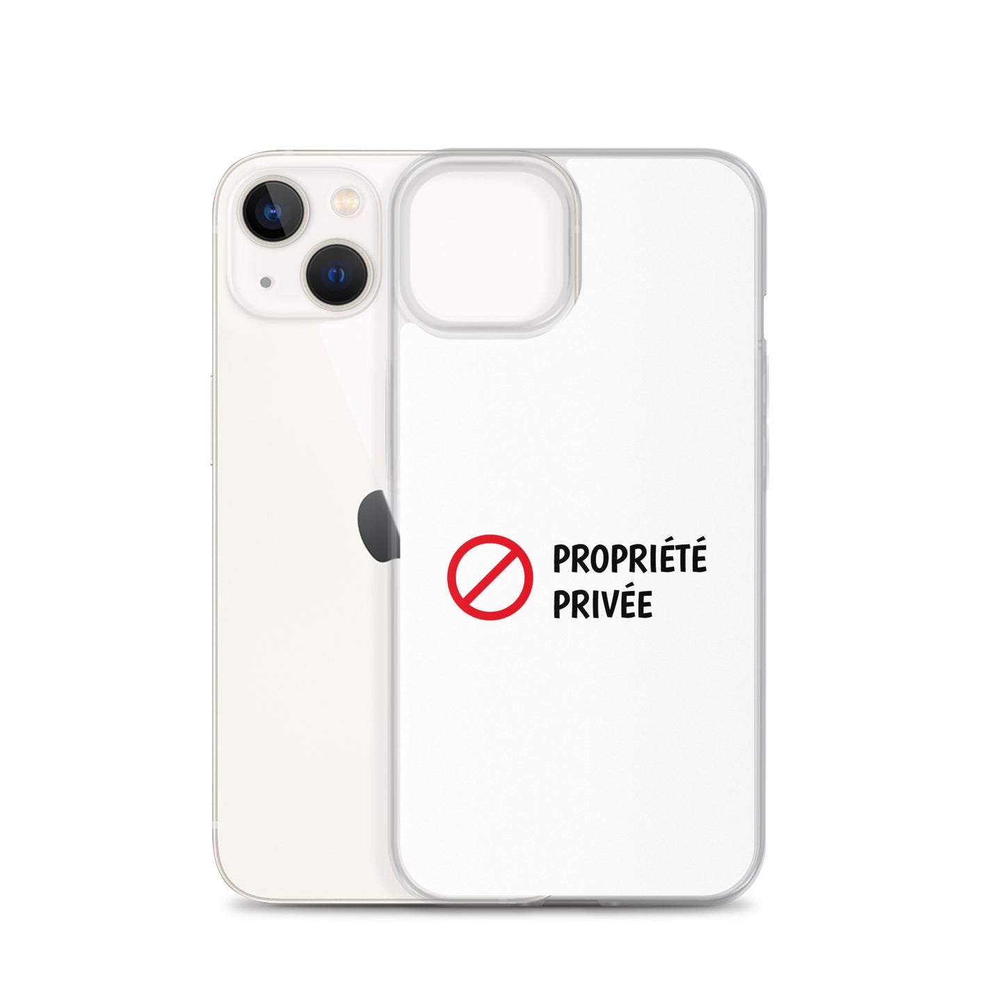 Coque iPhone Propriété privée - Sedurro