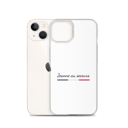 Coque iPhone Jeanne au secours - Sedurro