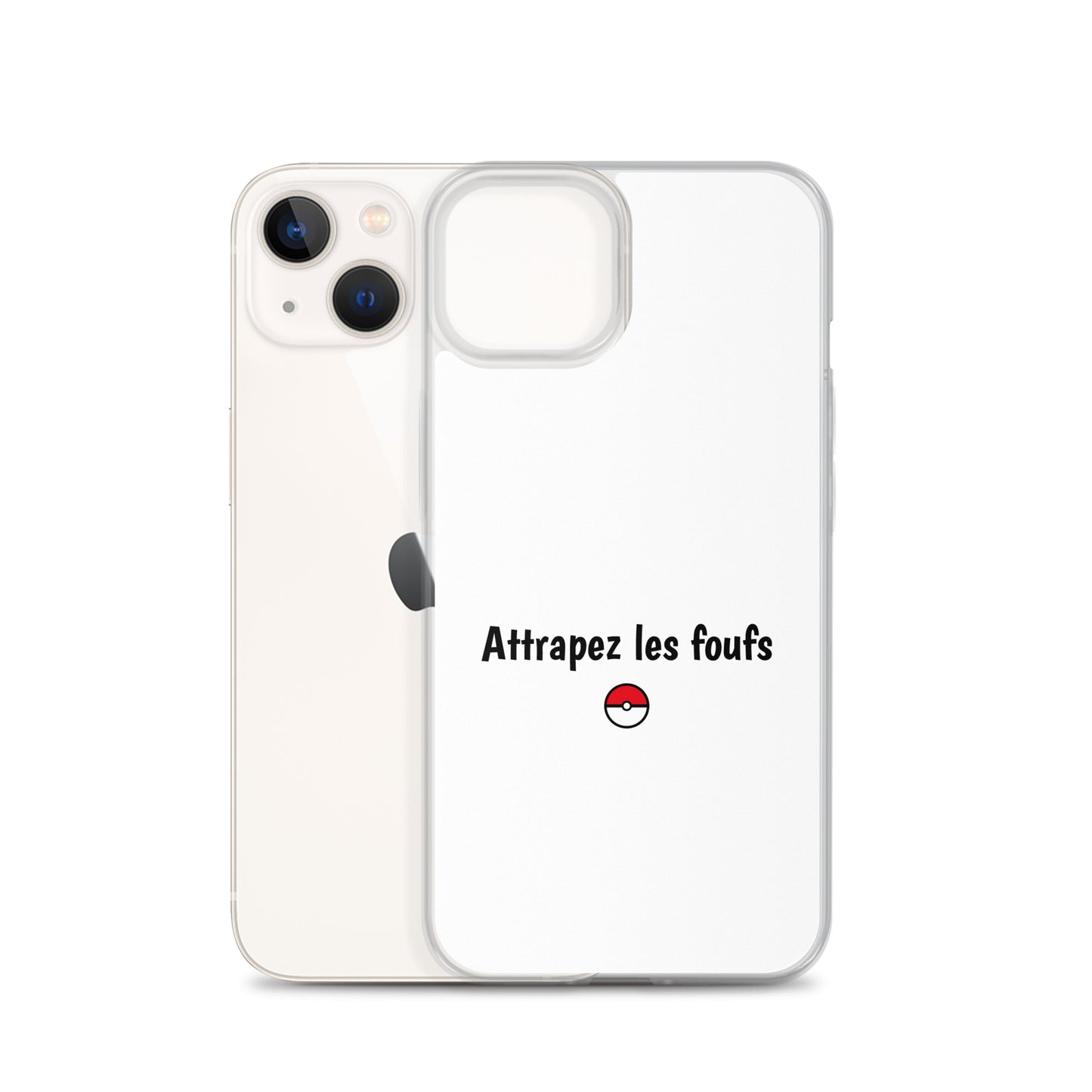 Coque iPhone Attrapez les foufs - Sedurro