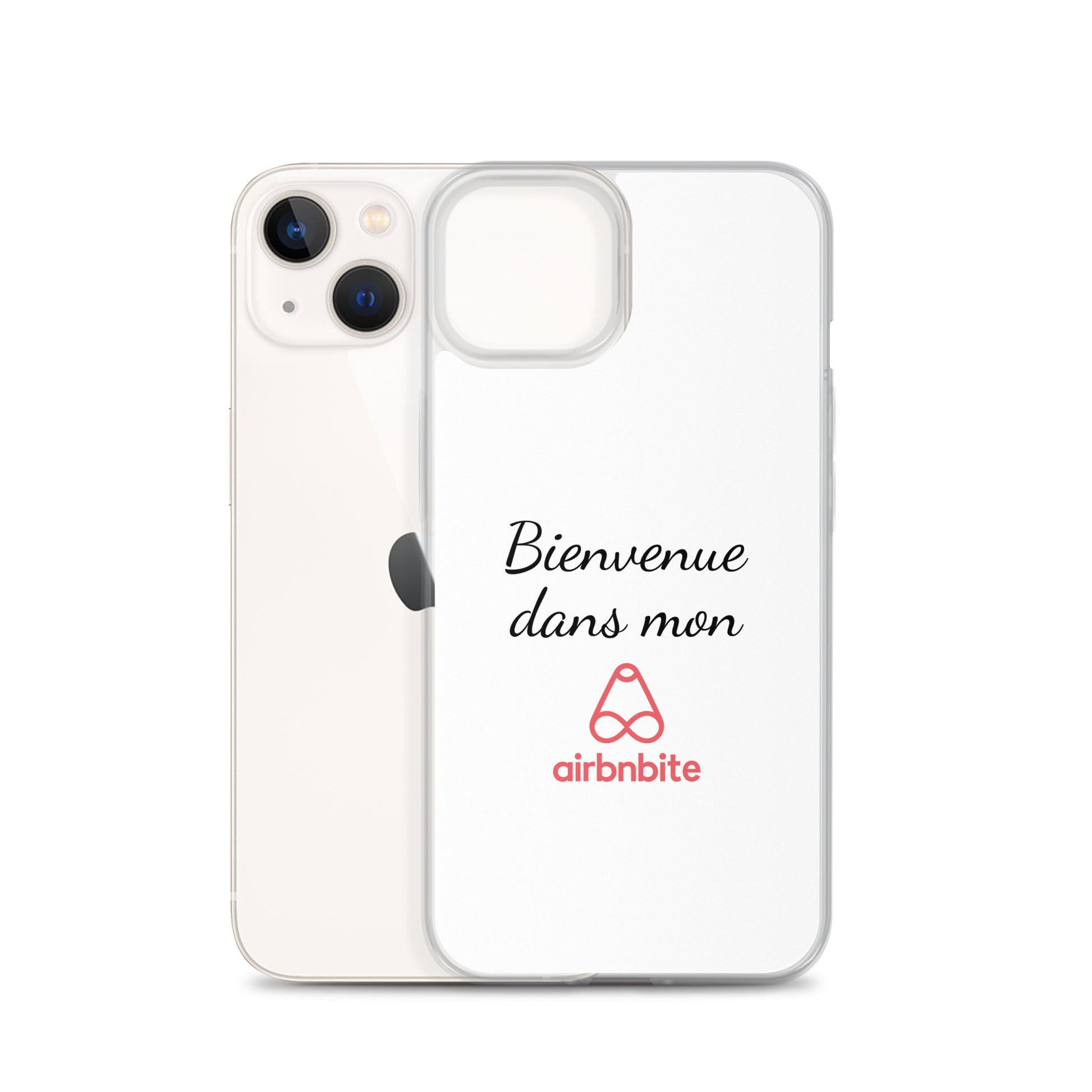 Coque iPhone Bienvenue dans mon airbnbite - Sedurro