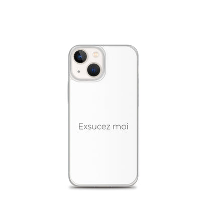 Coque iPhone Exsucez moi - Sedurro