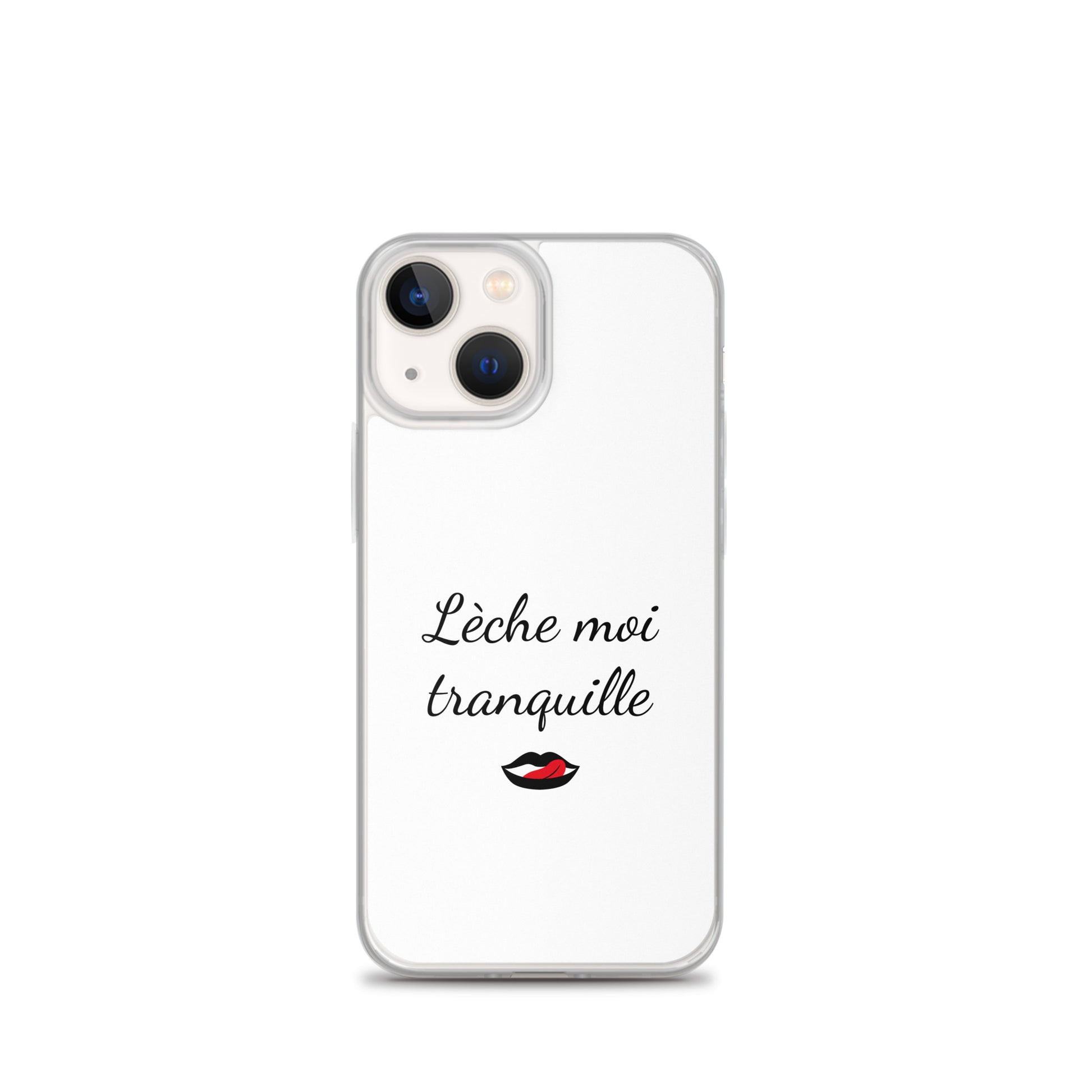 Coque iPhone Lèche moi tranquille - Sedurro