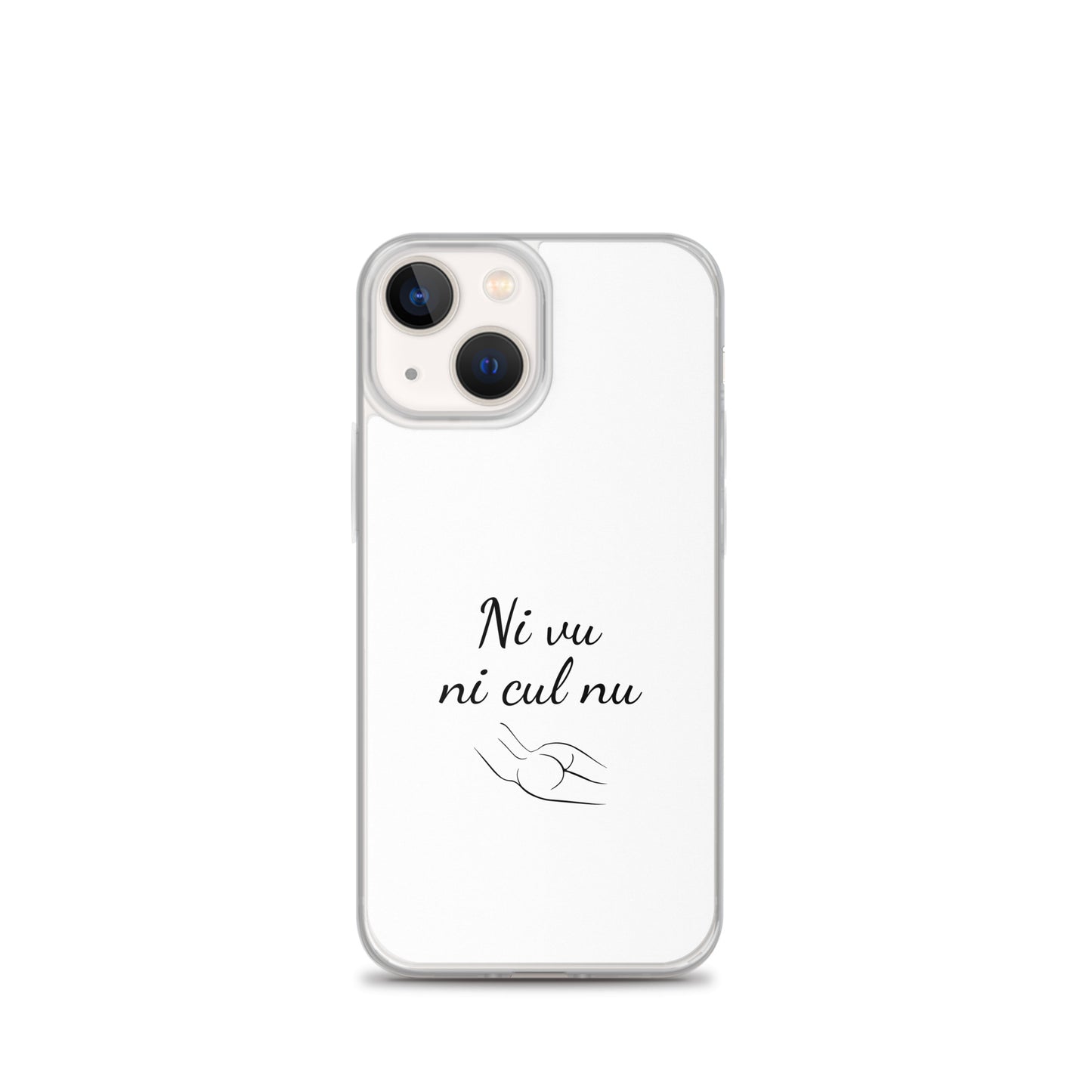 Coque iPhone Ni vu ni cul nu - Sedurro