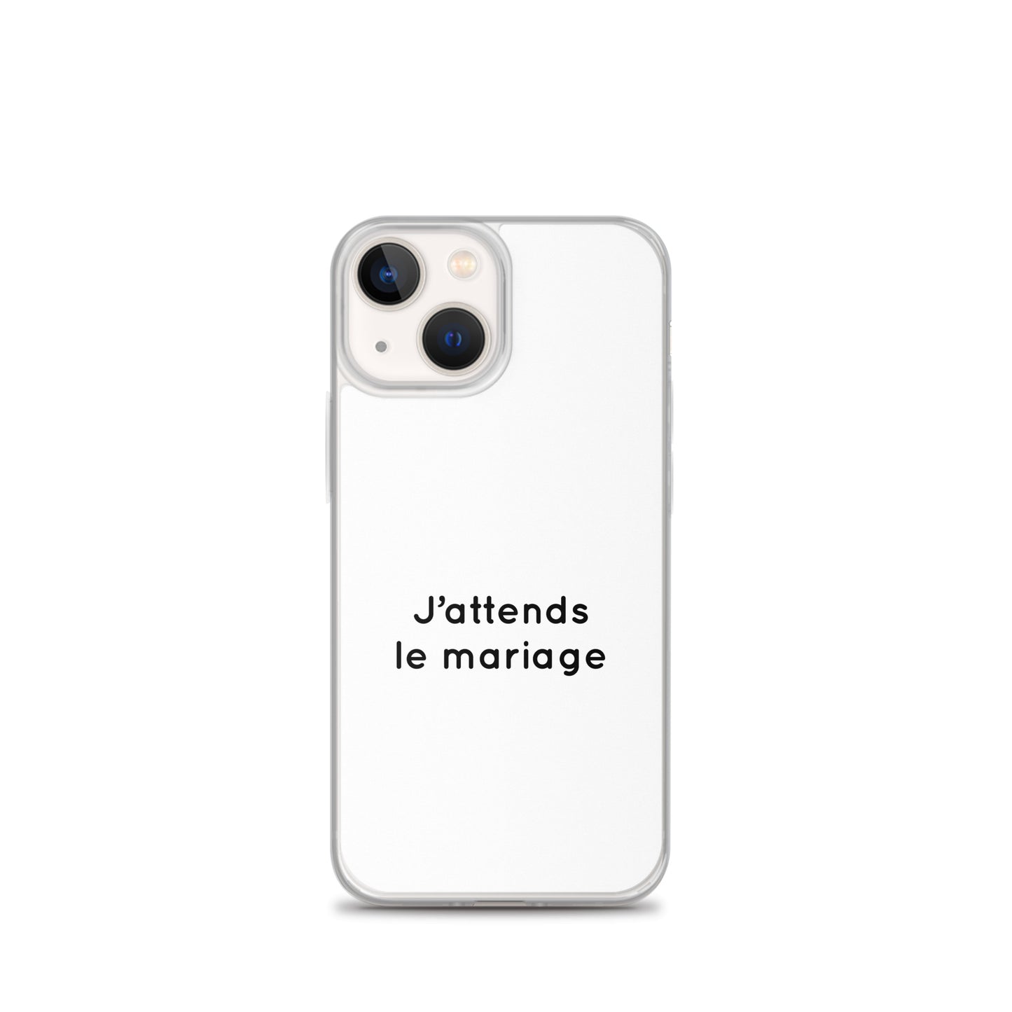 Coque iPhone J'attends le mariage - Sedurro