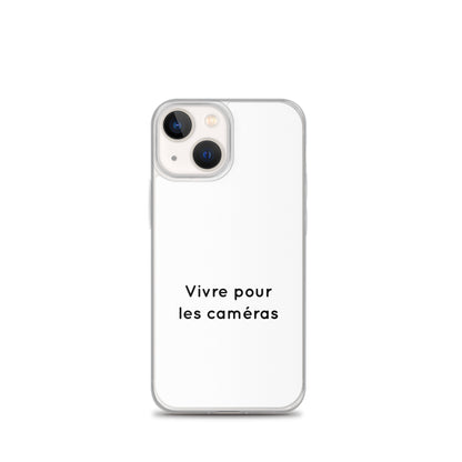 Coque iPhone Vivre pour les caméras - Sedurro