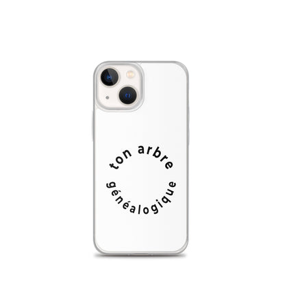 Coque iPhone Ton arbre généalogique en forme de cercle - Sedurro